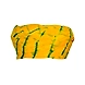 S H A H I T A J Traditional Rajasthani Cotton Yellow Lehariya Jodhpuri Gol Pheta Pagdi Safa or Turban for Kids and Adults (RT527)-ST647_18-sm
