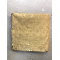S H A H I T A J Traditional Rajasthani Golden Foil Barati/Groom/Social Occasions Silk Pagdi Safa Turban or Pheta Cloth for Kids and Adults (CT684)