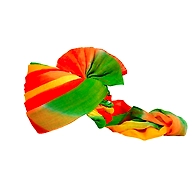 S H A H I T A J Traditional Rajasthani Jodhpuri Cotton Farewell/Retirement/Social Occasions Multi-Colored Pagdi Safa or Turban for Kids and Adults (CT689)