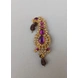 S H A H I T A J Traditional Rajasthani Golden with Purple Stone Brooch for Barati/Groom/Social Occasions Pagdi Safa or Turban (OS705)-ST825-sm