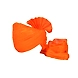 S H A H I T A J Traditional Rajasthani Jodhpuri Cotton Farewell/Retirement/Social Occasions Orange Straight Line Pagdi Safa or Turban for Kids and Adults (CT717)-ST837_22andHalf-sm