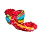 S H A H I T A J Traditional Rajasthani Jodhpuri Cotton Farewell/Retirement/Social Occasions Multi-Colored Lehariya Pagdi Safa or Turban for Kids and Adults (CT722)-18-4-sm