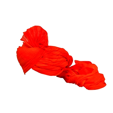 S H A H I T A J Traditional Rajasthani Jodhpuri Cotton Farewell/Retirement/Social Occasions Orange Pagdi Safa or Turban for Kids and Adults (CT728)-18-3