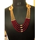 S H A H I T A J  Designer Mala/Kanthla for Weddings/Groom Dress or Sherwani (OS739)-ST859-sm