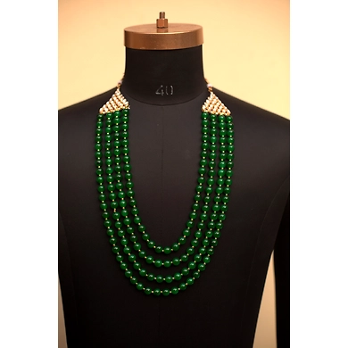 S H A H I T A J  Designer Mala/Kanthla for Weddings/Groom Dress or Sherwani (OS744)-ST864