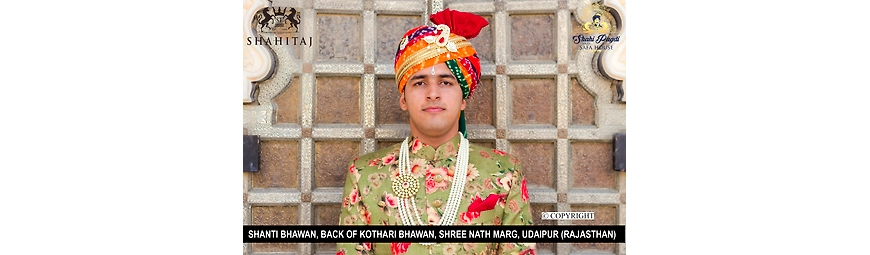  Customized Groom Cotton Safa or Turban   