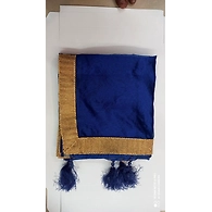 S H A H I T A J Traditional Rajasthani Wedding Golden Silk Stall/Dupatta/Shawl for Groom or Dulha (DS551)-Free Size