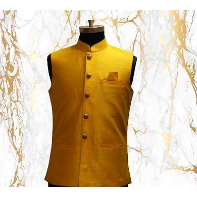 Mustard 2024 nehru jacket