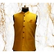 S H A H I T A J Traditional Barati/Groom/Social Occasions Silk Mustard Nehru Jacket or Kothi for Adults (MW799)-ST919_36-sm