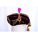 S H A H I T A J Traditional Rajasthani Purple Velvet &amp; Brocade Bhagwan ki Pagdi Safa or Turban for God's Idol/Kids/Adults (RT281)-ST368_Large-sm