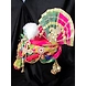S H A H I T A J Traditional Rajasthani Multi-Colored Ganpati Bhagwan Silk Pagdi Safa or Turban for God's Idol/Kids/Adults (RT293)-For Miniature God's Idol (3 inches to 16 inches)-4-sm