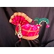 S H A H I T A J Traditional Rajasthani Multi-Colored Silk Bhagwan ki Pagdi Safa or Turban for God's Idol/Kids/Adults (RT316)-For Miniature God's Idol (3 inches to 16 inches)-4-sm