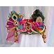 S H A H I T A J Traditional Rajasthani Multi-Colored Silk Krishna Bhagwan Pagdi Safa or Turban for God's Idol/Kids/Adults (RT304)-ST412_Large-sm