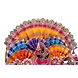 S H A H I T A J Traditional Multi-Colored Silk Krishna or Jagannath Bhagwan Pagdi Safa or Turban for Adults or God's Idol (RT817)-For Teens or Adults (21.5 inches to 23.5 inches)-3-sm