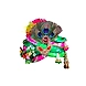 S H A H I T A J Traditional Rajasthani Multi-Colored Silk Krishna or Ganpati Bhagwan Pagdi Safa or Turban for God's Idol/Kids/Adults (RT818)-ST938_Kids-sm