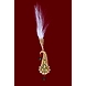 S H A H I T A J Traditional Golden with Green Stone Brooch or Kalangi with Feather for Barati/Groom/Social Occasions Pagdi Safa or Turban (OS826)-ST946-sm