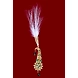 S H A H I T A J Traditional Golden with Green Stone Brooch or Kalangi with Feather for Barati/Groom/Social Occasions Pagdi Safa or Turban (OS827)-ST947-sm