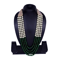 S H A H I T A J Designer Mala/Kanthla for Weddings/Groom Dress or Sherwani (OS849)