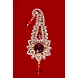 S H A H I T A J Traditional Golden with Red Stone Brooch or Kalangi with Feather for Barati/Groom/Social Occasions Pagdi Safa or Turban (OS831)-1-sm