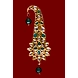 S H A H I T A J Traditional Golden with Green Stone Brooch or Kalangi with Feather for Barati/Groom/Social Occasions Pagdi Safa or Turban (OS827)-1-sm