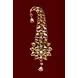 S H A H I T A J Traditional Golden Brooch or Kalangi with Feather for Barati/Groom/Social Occasions Pagdi Safa or Turban (OS823)-1-sm