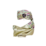 S H A H I T A J Designer Multi-Colored Brocade Unisex Kids and Adults Pagdi Safa or Turban for Fashion Shows & Events (DT836)
