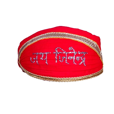 S H A H I T A J Traditional Rajasthani Cotton Mewadi Jai Jinendra Pagdi or Turban for Kids and Adults (MT848)-ST968_19andHalf