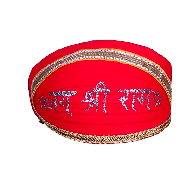 S H A H I T A J Traditional Rajasthani Cotton Mewadi Jai Shree Ram Pagdi or Turban for Kids and Adults (MT854)-ST974_19