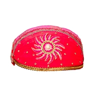 S H A H I T A J Traditional Rajasthani Cotton Mewadi Pagdi or Turban for Kids and Adults (MT869)