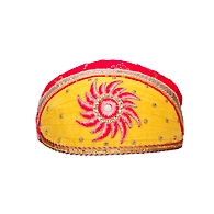 S H A H I T A J Traditional Rajasthani Cotton Mewadi Pagdi or Turban for Kids and Adults (MT870)