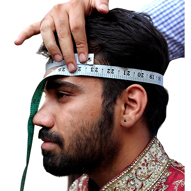 S H A H I T A J Wedding Groom/Dulha Black Silk Pakistani Muslim Kulla/Imaama/Pagdi Safa or Turban for Kids and Adults (RT882)-23-1