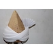S H A H I T A J Pakistani Kulla Muslim Weddings or Social Occasions White Cotton Pagdi Safa or Turban for Kids and Adults (RT899)-ST1019_23andHalf-sm