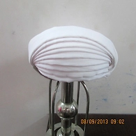 S H A H I T A J Rajasthani Muslim Cermonial or Social Occasions Mewadi White Cotton Pagdi Imaama or Turban for Kids and Adults (MT901)