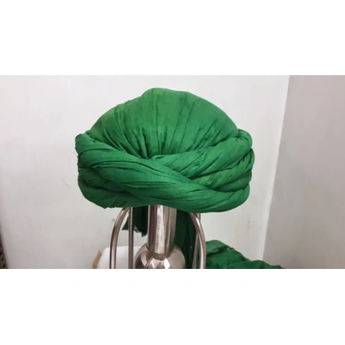 S H A H I T A J Muslim Cotton Vantma or Barmeri Green Imaama Pagdi Safa or Turban for Kids and Adults (RT908)-ST1028_21