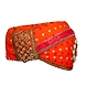 S H A H I T A J Traditional Rajasthani Cotton Orange Bandhej Mewadi Pagdi or Turban for Kids and Adults (MT944)-18-3-sm