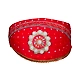 S H A H I T A J Traditional Rajasthani Cotton Red Bandhej Mewadi Pagdi or Turban for Kids and Adults (MT945)-ST1065_23-sm