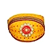 S H A H I T A J Traditional Rajasthani Cotton Yellow Bandhej Mewadi Pagdi or Turban for Kids and Adults (MT946)-ST1066_20-sm