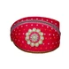 S H A H I T A J Traditional Rajasthani Cotton Rani Bandhej Mewadi Pagdi or Turban for Kids and Adults (MT947)-ST1067_18-sm