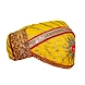 S H A H I T A J Traditional Rajasthani Cotton Yellow Lehariya Mewadi Pagdi or Turban for Kids and Adults (MT948)-18-3-sm