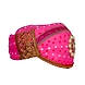 S H A H I T A J Traditional Rajasthani Cotton Pink Bandhej Mewadi Pagdi or Turban for Kids and Adults (MT949)-18-3-sm