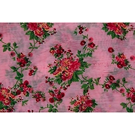 S H A H I T A J Traditional Rajasthani Pink Floral Barati/Groom/Social Occasions Silk Pagdi Safa Turban or Pheta Cloth for Kids and Adults (Bulk Purchase) (CT681)-Pack of 1 (For Kids to Adults)