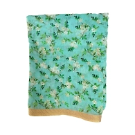 S H A H I T A J Traditional Rajasthani Floral Faux Silk Blue Barati/Groom/Social Occasions Turban Safa Pagdi Pheta Cloth for Kids and Adults (Bulk Purchase) (CT386)