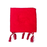 S H A H I T A J Traditional Rajasthani Faux Silk Red Barati/Groom/Social Occasions Turban Safa Pagdi Pheta Cloth for Kids and Adults (Bulk Purchase) (CT356)