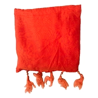 S H A H I T A J Traditional Rajasthani Faux Silk Orange or Kesariya Barati/Groom/Social Occasions Turban Safa Pagdi Pheta Cloth for Kids and Adults (Bulk Purchase) (CT373)-Pack of 1 (For Kids to Adults)