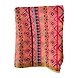 S H A H I T A J Traditional Rajasthani Aztec Print Faux Silk Peach Barati/Groom/Social Occasions Turban Safa Pagdi Pheta Cloth for Kids and Adults (Bulk Purchase) (CT376)-Pack of 1 (For Kids to Adults)-1-sm