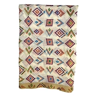 S H A H I T A J Traditional Rajasthani Aztec Print Faux Silk Barati/Groom/Social Occasions Turban Safa Pagdi Pheta Cloth for Kids and Adults (Bulk Purchase) (CT367)-Pack of 1 (For Kids to Adults)