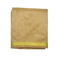 S H A H I T A J Traditional Rajasthani Faux Silk Golden Barati/Groom/Social Occasions Turban Safa Pagdi Pheta Cloth for Kids and Adults (Bulk Purchase) (CT399)