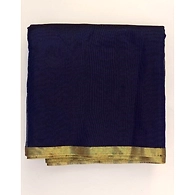 S H A H I T A J Traditional Rajasthani Blue Barati/Groom/Social Occasions Faux Silk Pagdi Safa Turban or Pheta Cloth for Kids and Adults (CT592)