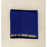 S H A H I T A J Traditional Rajasthani Blue Barati/Groom/Social Occasions Silk Pagdi Safa Turban or Pheta Cloth for Kids and Adults (Bulk Purchase) (CT594)