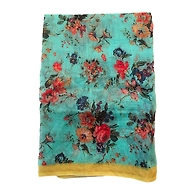 S H A H I T A J Traditional Rajasthani Floral Sea Green Barati/Groom/Social Occasions Turban Safa Pagdi Pheta Cloth for Kids and Adults (Bulk Purchase) (CT359)-Pack of 1 (For Kids to Adults)